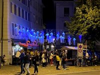 Sommerparty mit Spezialbeleuchtung Freitag 26. Juni 2026 ab 16h mit Aussenbar